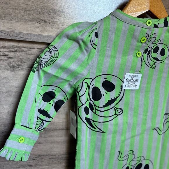 Disney Nightmare Before Christmas Jack Skellington Castmember Dress girls 2 NWT - Picture 5 of 12